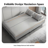 transfor modernable Design Fold-foldable Sleeper Loveseat Multi-Functional Pull-foldable Sleeper Couch Space-Saving Sofa Bed long-lasting textile for Apartment Dwellers, Young Adults, homeowners, Small areas, Living Room, Bedroom