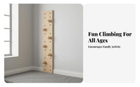 Kids Indoor Climbing Wall Develops Motor Skills Kids Climbing Wall Builds Strength & Coordination for Young Children, Kindergarten, Playroom