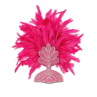Feather Headpiece Glittery Feather Headband Sparkling Hair Accessory for Entertainers, Partygoers, Dance Performances