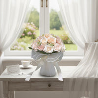Korean Design Artificial Bridal Flower Arrangement Photo Prop Wedding Flower Arrangement Ready to Use Event Decor Handmade for Brides