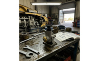 gas Filter Head Manual Petroleum Pump with Knob Heavy-Duty for Machinery Technicians, Machinery Engine Maintenance