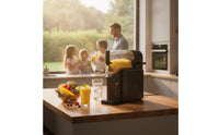 Countertop Chilled Drink Machine No Ice Needed Slushy Maker with Touch Panel Dishwasher Safe Smoothie Machine with Dispensing Spout Self-Cleaning for Families, Home Bar, Parties