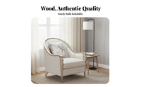 3 Pieces 3 Piece Wooden Frame Couch Set Light Luxury Design Lounge Suite North American design Household Furniture for Families, Living Room, Reception Area