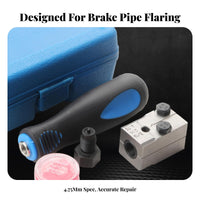 6 Pieces Leak-Proof 4.75mm Bubble Tool Precision Machined Dome Head Tool Portable Tubing Flaring Kit High Hardness Metal for Mechanics, Auto Technicians, DIY Enthusiasts
