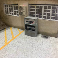 Electric Utility Cabinet Miniature 1:64 Scale Futuristic-Industrial Utility Cabinet Model Handmade