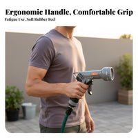 Quick Connect Car Wash Spray Leak-Proof Garden Hose Spray Ergonomic Design for Gardeners, Pet Owners, Outdoor, Patio, Driveway