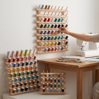 Thread Spool Storage Rack for Sewing, Embroidery, and Crafting