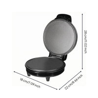 Non-Stick Electric Waffle Cone Maker Nonstick Waffle Cone Maker Hinged Kitchen Appliance Indicator Lights