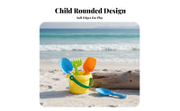 Kids Sand Digging Tools Child Kids Sand Tools Smooth Edges Beach Toy Set for Young Children, Infants, Sandbox, Aquatic Activity, Outdoor