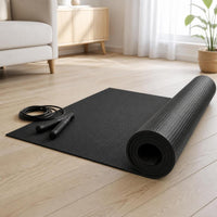 High-Density PVC Yoga and Fitness Mat for Jump Rope and Partner Workouts
