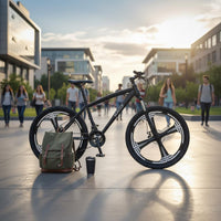 Carbon Steel Frame Multi-Speed Mountain Bike Multiple Wheel Styles Disc Brake Mountain Bike Outdoor Recreation Equipment for Commuting