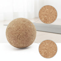 Cork Massage Ball Eco-Friendly Cork Recovery Ball Self-Massager Eco-Conscious Plasticcompletely Plastic-Free for Athletes