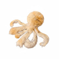 Scratch Resistant Tentacled Feline Toy Interactive Play Rabbit Pelt Feline Toy Relieves Boredom Pet Supply Soft and Lightweight for Kittens