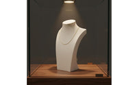 Necklace Display Bust Stable Base Necklace Bust Stand Mannequin Neck Stand Abrasion Protection Neckpiece Display Model