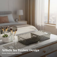 Clear Cosmetic Box Minimalist Design Clear Acrylic Container Easy to Clean