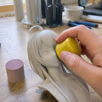 3D Print Model Sanding Kit with Flocking Sandpaper and Backing Pad, 1-3 Inch