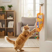 Hanging Cat Toy Safe Automatic Cat Toy Long-Lasting for Doors
