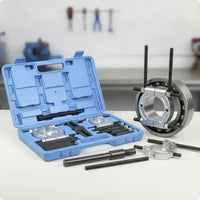 12 Pieces Bearing Puller Separator Kit Bearing Puller Kit with Case Heat-Treated for Mechanics