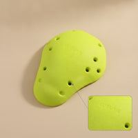 Contoured Motorcycle Shoulder Pads Vented Safety Protective Padding Inserts Perforated Motorcycle Protective Padding Pad Set Flexible for Motorcyclists, Riders, Riding Gear