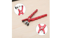 Pliers with Adjustable Head Watch Repair Pliers Stainless Steel Spring Bar Tool for Hobbyists