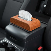 Cute Design Car Tissue Box Non-Slip Car Tissue Holder Decorative Vehicle Add-on Easy to Grab for Middle Console