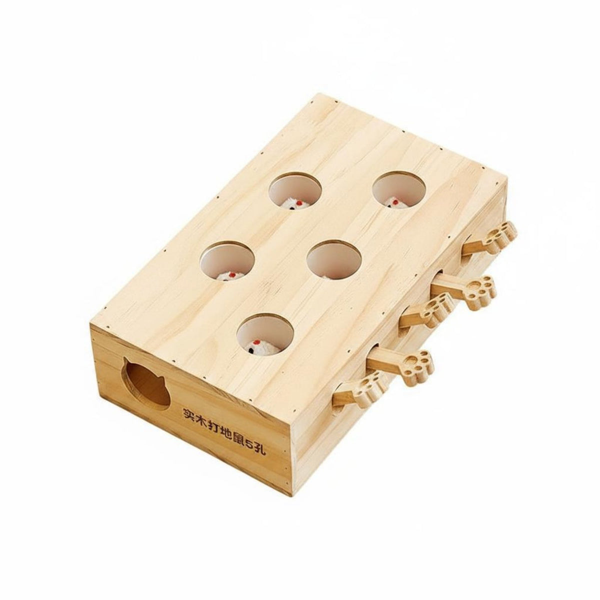 Cat Pounce and Play Toy Self Entertaining Play Interactive Cat Toy Boredom Relief Pet Accessory for Indoor