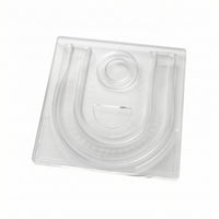 Clear Bracelet Display Tray Acrylic Bangle Display Tray Elegant Sturdy for Photography Studio