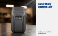 Vehicle Diagnostic Tool, A30HD Intelligent Fault Detection, Universal Multi-Function