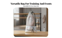 Dust-Proof Ballet Shoe Storage Bag Breathable Dance Shoe Bag Portable for Dancers, Adults, Offstage