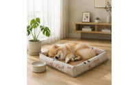 Summer Pet Mat Soft Cooling Dog Bed Mat Ice Silk Cooling Pad Safe Material Woven Pet Sleeping Pad Portable for Small Dogs