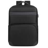 Commute Ready Business Backpack Multiple Compartments Rucksack USB Charging Port for Men