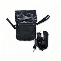 Waterproof Horse Manure Bag Wear-Resistant Horse Droppings Bag Black Saddle Poop Catcher Harness Straps