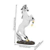 Rearing Horse Sculpture Indoor Rearing Horse Statue Compact Decor for Desk, Home