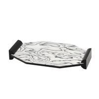 Decorative Tray with Handles Minimalist Wooden Tray with Handles Simple Elegance for Home Stylists, Interior Designers, Living Room