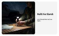 Multifunctional Tent Light Multi-Functional Lighthouse Outdoor Design Lamp Lightweight Energy-Efficient Outdoor Flashlight for Campers, Anglers