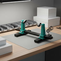 Hands-Effortless Operation Circuit Board Soldering Stand Anti-Slip Base Adjustable PCB Holder Multi-Size Grooves Motherboard Soldering Stand Helping Hand for DIY Enthusiasts, Hobbyists, Technicians, Laboratory