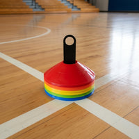 Soccer Training Cones, Agility Disc Cones for Football Basketball Drills, Field Marker Saucers, Thickened Durable