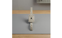 Salon Chair Headrest Bracket Polished Equipment Parts Engraved Detailing