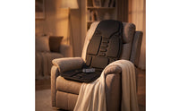Massage Seat Cushion with Heat Heated Massage Chair Pad Vibrating for Drivers, Office Workers, Home Recliner
