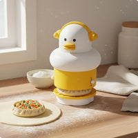 Duck-Shaped Dumpling Mold Adjustable Size Handheld Wonton Mold Push-Design