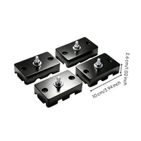 4 Pieces Noise Reducing Vibration-Damping Pad Slim Anti-Vibration Pad Rubber Washer Heavy-Duty for Homeowners