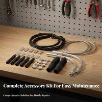 Bike Brake and Gear Selector Wire Set Multiple Hues Available Bike Brake and Gear Selector Wire Kit Effortless Change Ing