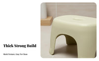 Thickened Design Stackable Plastic Stool multifunctional Utility Stepping aid multifunctional Small Seat Lightweight for Children, Families, Bathroom, Entryway, Living Room, Kitchen