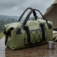 Rolled Roll-Top Waterproof Duffel Welded Construction Travel Duffel Bag Simple to Carry Heavy Duty Waterproof Equipment Bag