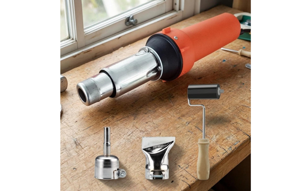 Handheld Plastic Bonding Corded Plastic Bonding Kit with Roller Multi-Purpose Hot Air Welder Compact for Mechanics