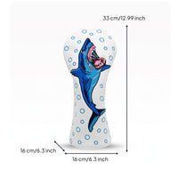 Golf Club Head Cover with Embroidery Waterproof Sporting Goods for Golfers