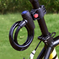 Keyless Locking Anti-Theft Bike Lock for Cyclists, Commuters