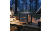 Detachable Camping Heater Cooker Compact Size Mini Portable Cooker Easy to Assemble Outdoor Gear for Campers