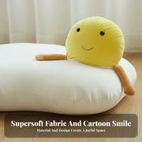 Fried Ovoid Pillow Lounger Petwelcoming Adaptable Lounger Soft and Comfortable Snug for Students, Gaming Aficionados, Bedroom