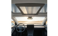 Motorized Sunshade Electric Car Sunshade Low Profile Assembly with Control Module for YL Electric Vehicle Interior